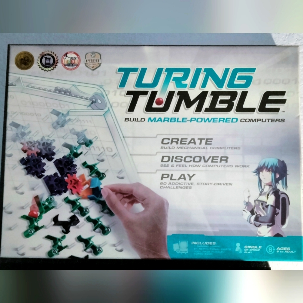 Turing Tumble Build Marble-Powered Computers Board Game